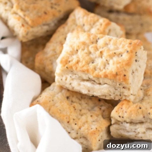 Cracked Pepper Goat Cheese Biscuits 5 Black Pepper Goat Cheese Biscuits | cakenknife.com