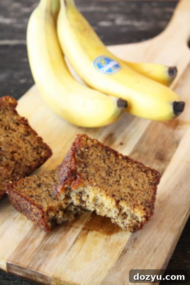 Maple Bourbon Glaze Banana Bread