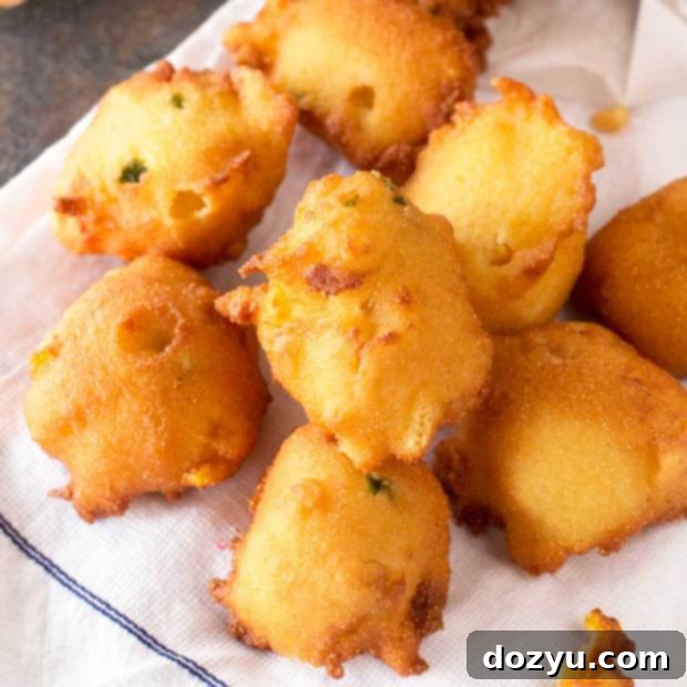 Sweet Heat Cornbread Poppers 6 Jalapeno Agave Cornbread Fritters | cakenknife.com
