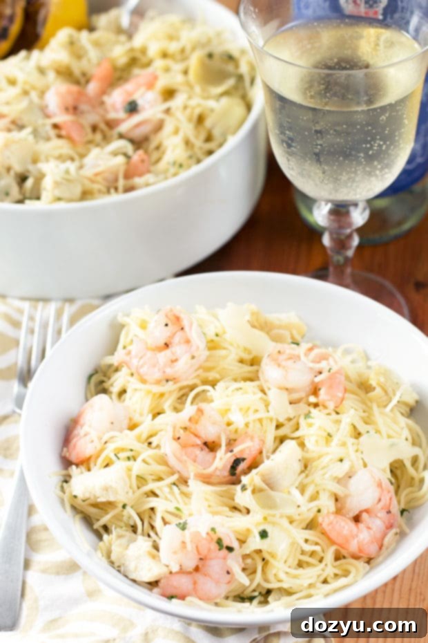 Lemon Shrimp and Artichoke Angel Hair Pasta 4 Best Lemon Shrimp & Artichoke Angel Hair Pasta | cakenknife.com