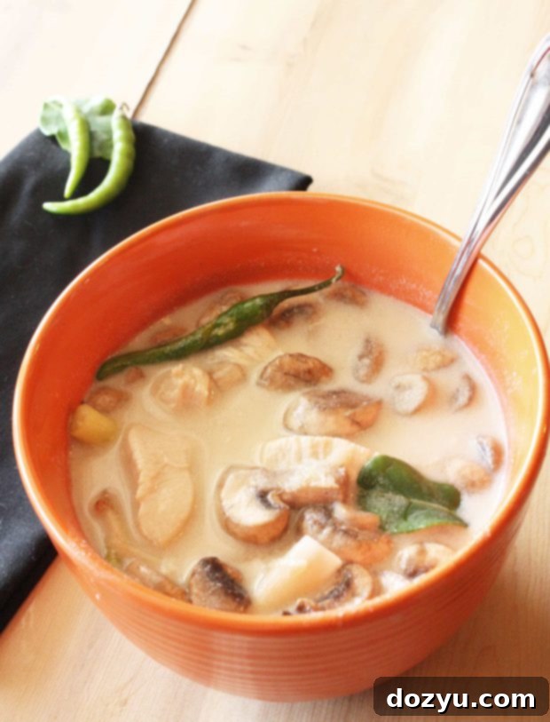 Mastering Thai Tom Kha Gai 2 Delicious Tom Kah Gai - Thai Coconut Chicken Soup
