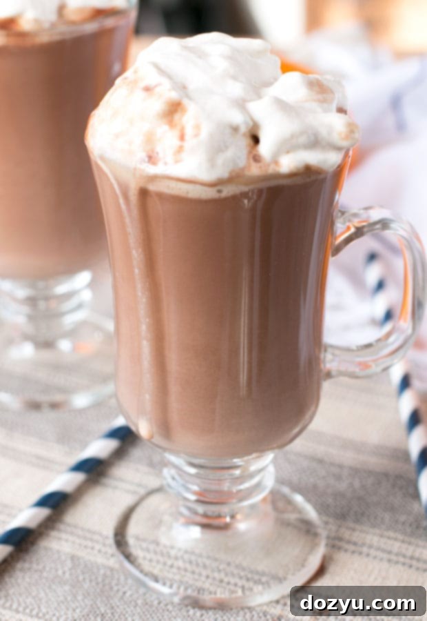 Hot Orange Mocha Cocktail with Espresso Whipped Cream | cakenknife.com