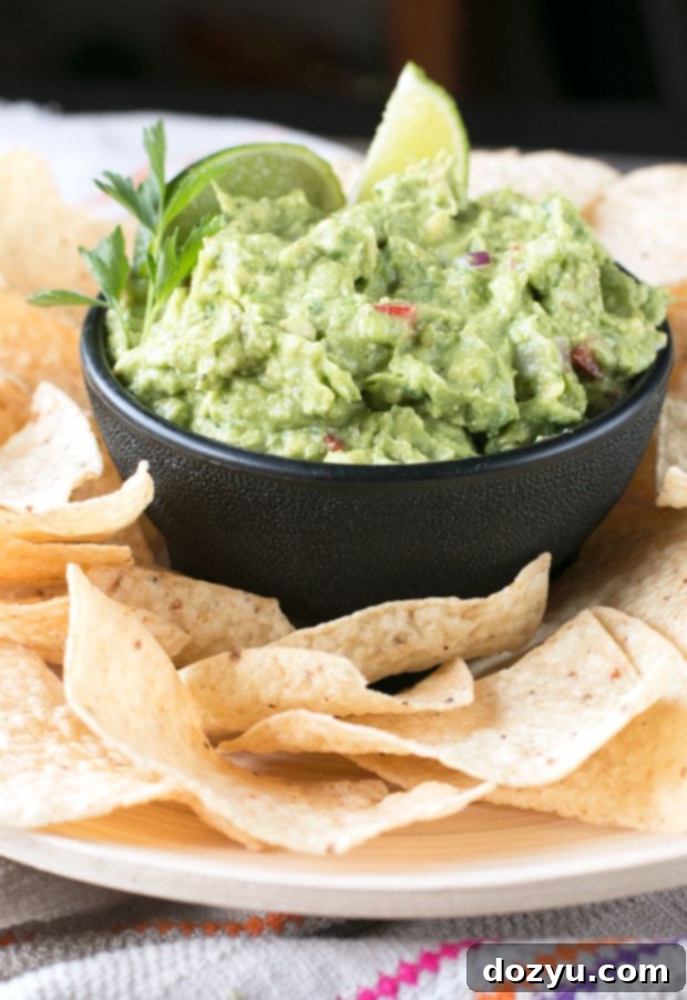 Close-up of Veggie Guacamole on a toasted bread slice, garnished with cilantro