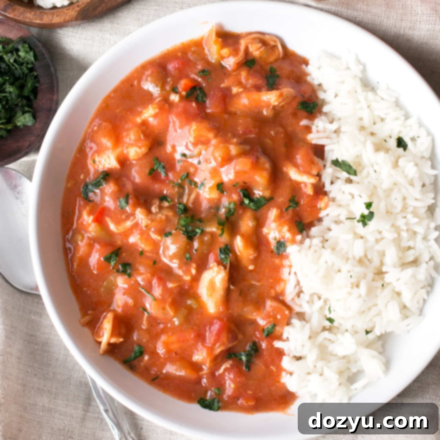 Southwestern Green Chile Gumbo 8 Hatch Green Chile Gumbo recipe card image
