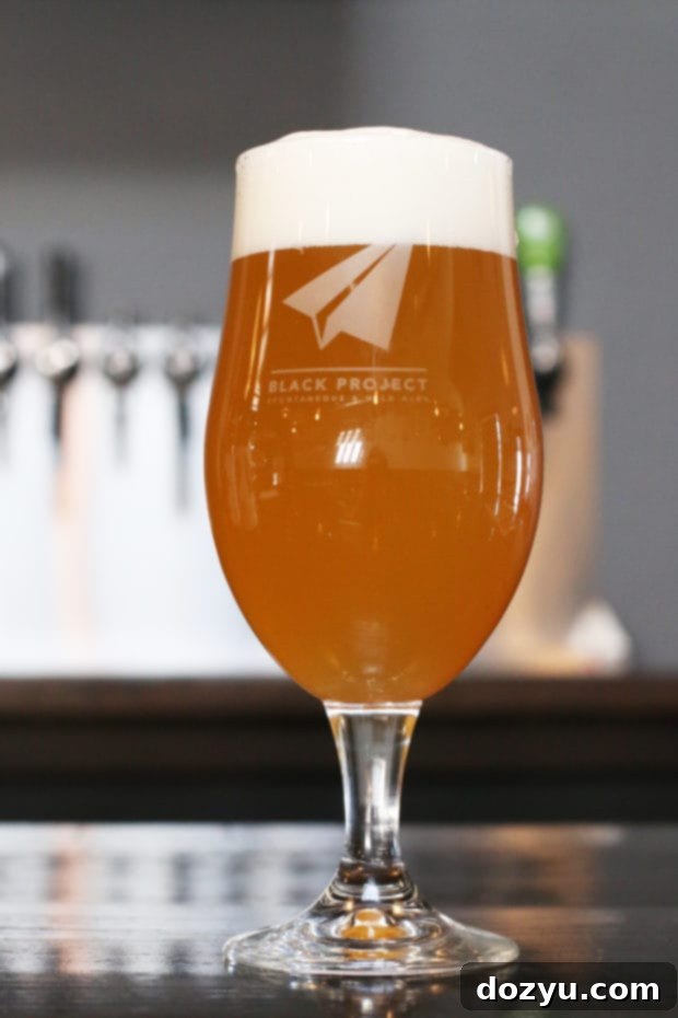 Inside Black Project Spontaneous & Wild Ales, a key stop on the South Broadway Beer and Whiskey Crawl in Denver