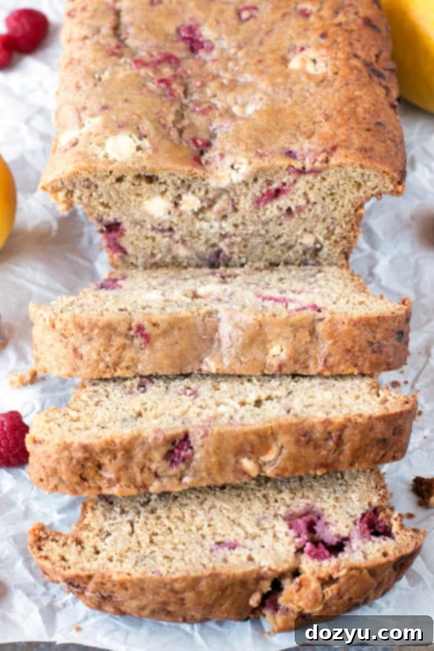 Zesty Lemon Raspberry White Chocolate Chip Loaf 6 img 26739 5