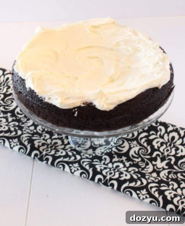 Mastering Global Cooking - Irish: Guinness Chocolate Cake 2 Guinness Chocolate Cake with cream cheese frosting