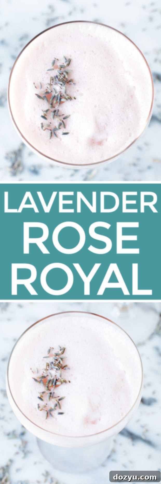 Lavender Rosé Royale 7 Lavender Rosé Royale Cocktail | cakenknife.com #cocktail #happyhour #roseallday