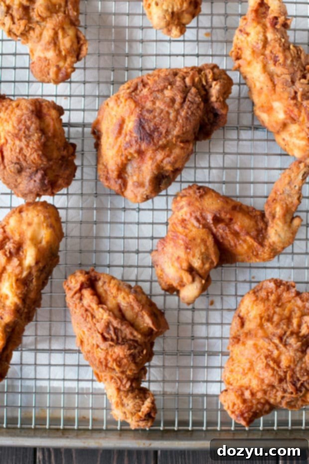 Fiery Chicken, Tangy Quickles 7 Hot Chicken with Homemade Quick Pickles | cakenknife.com #dinner #southern #nashville #friedchicken