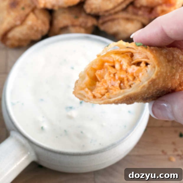Buffalo Blue Cheese Chicken Egg Rolls 9 Blue Cheese Buffalo Chicken Egg Rolls