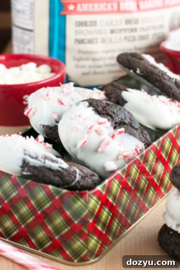 Candy canes - essential for peppermint cookies