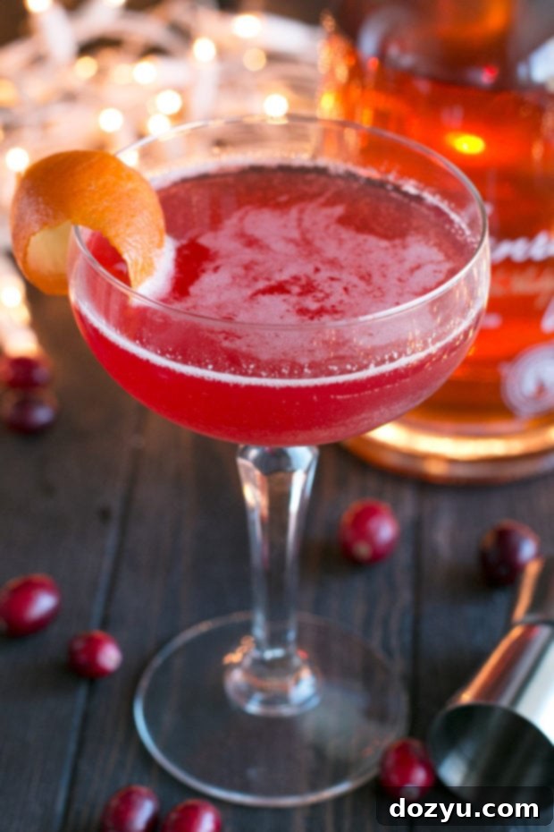 Cranberry Boulevardier | cakenknife.com