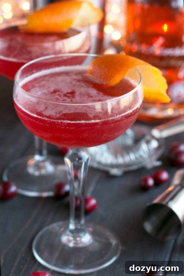 Cranberry Boulevardier | cakenknife.com