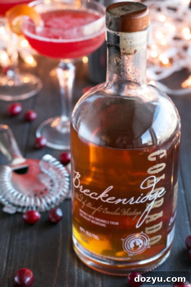 Cranberry Boulevardier | cakenknife.com