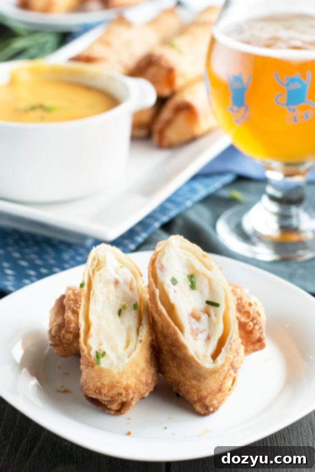 Golden Loaded Potato Rolls 5 Loaded Mashed Potato Egg Rolls