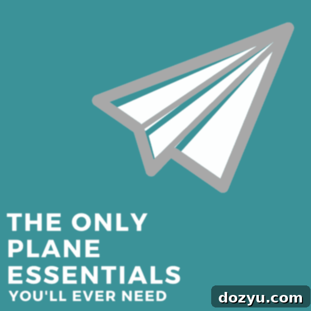 Flight Mode: Your Essential Packing List 2 The Ultimate Plane Essentials for Long Flights