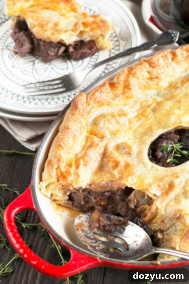 Boeuf Bourguignon Pot Pie