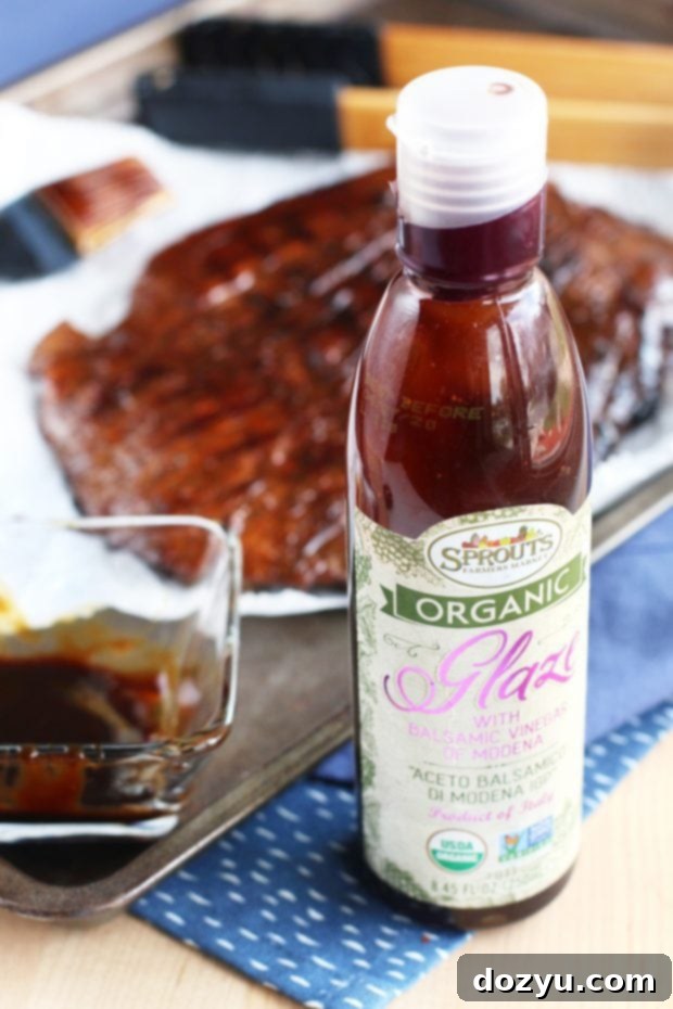 Balsamic Glazed Grilled Flank Steak with Herb Steak Fries