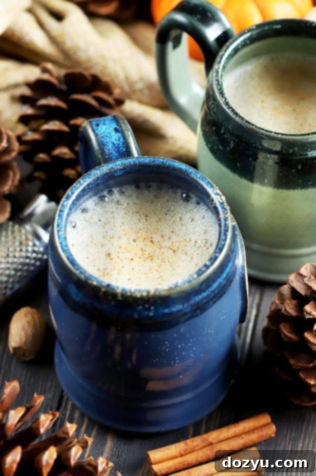 Frothy Winter Ale Delight 5 Spiced brown sugar simple syrup ingredients