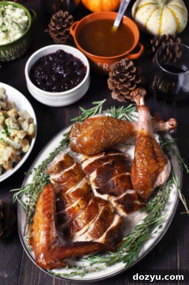 Perfectly Smoked Beer-Brined Turkey 4 Smoked Beer Brined Turkey