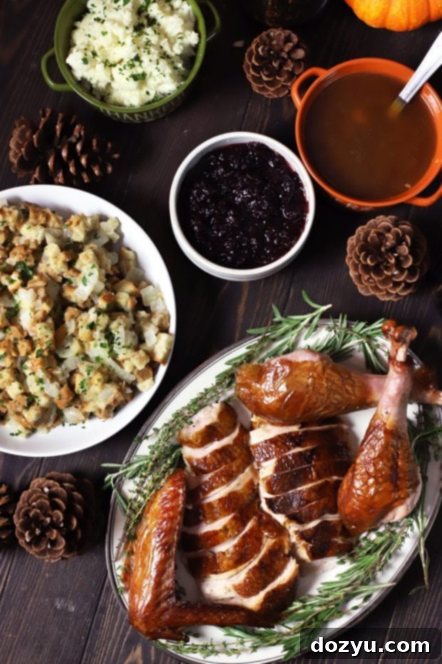 Perfectly Smoked Beer-Brined Turkey 7 Smoked Beer Brined Turkey