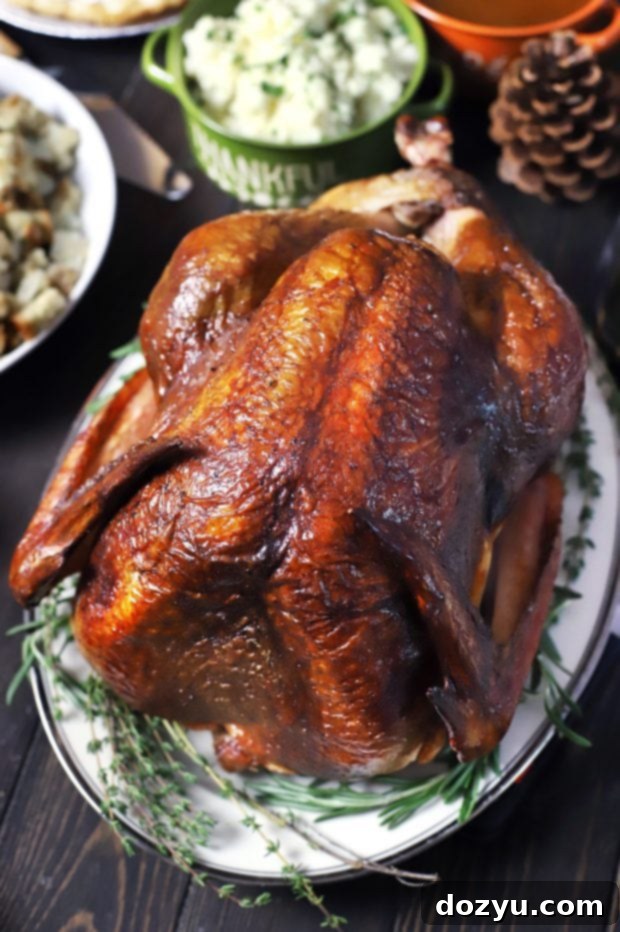 Perfectly Smoked Beer-Brined Turkey 8 Smoked Beer Brined Turkey