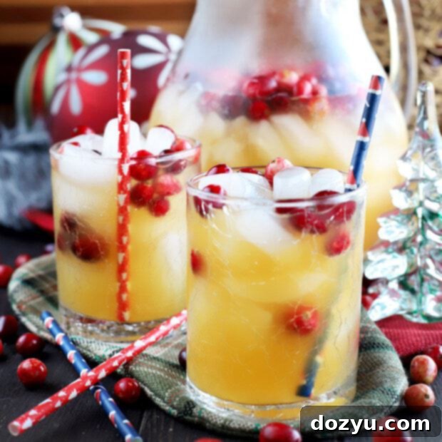Aromatic Island Celebration Sparkler 13 Spiced Tropical Holiday Champagne Punch