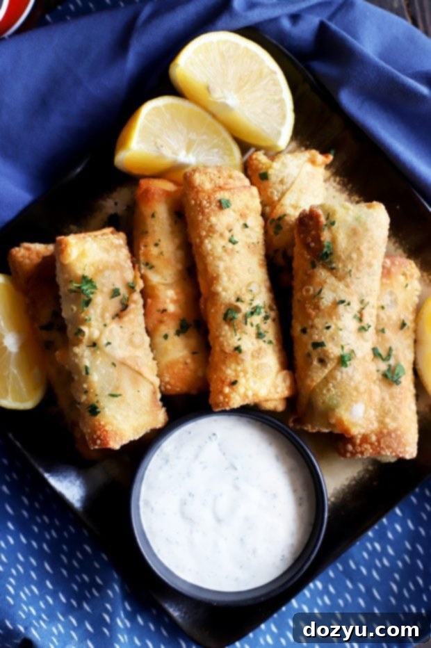 Avocado Sun-Dried Tomato Chicken Egg Rolls