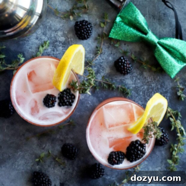 Garden Blackberry Thyme Irish Whiskey Sour 10 Blackberry Thyme Irish Whiskey Sour