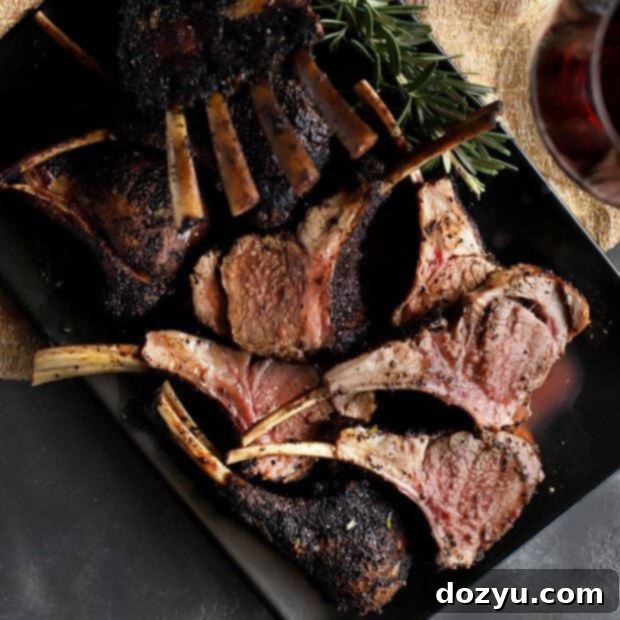 Chipotle Coffee Crusted Rack of Lamb thumbnail