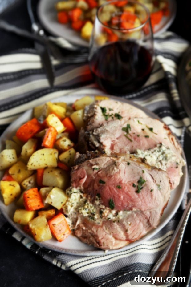 Roasted Leg of Lamb with Herbed Goat Cheese Stuffing 4 Leg of lamb for Easter dinner