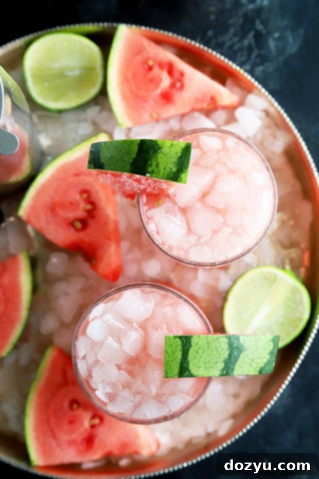 Salted Watermelon Grapefruit Paloma