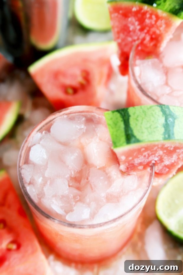 Salted Watermelon Grapefruit Paloma