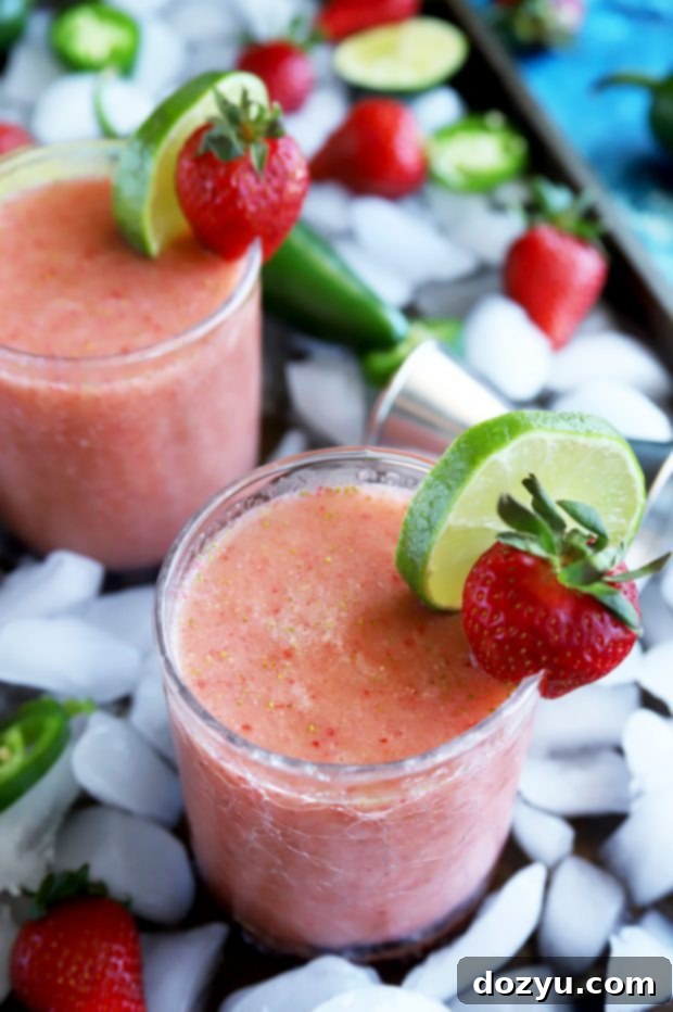 Close up photo of margaritas