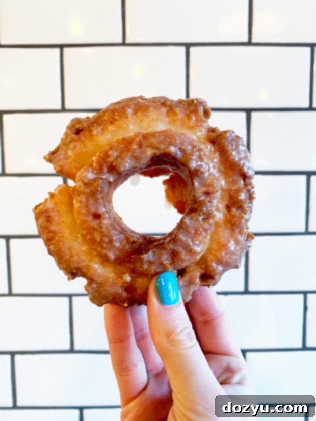 A Weekend Culinary Journey Through Chicago's West Loop 8 Old fashioned doughnut from Chicago