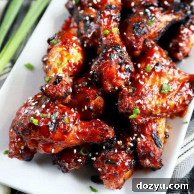 Sticky Crispy Korean BBQ Wings 9 Crispy Korean BBQ Chicken Wings thumbnail image