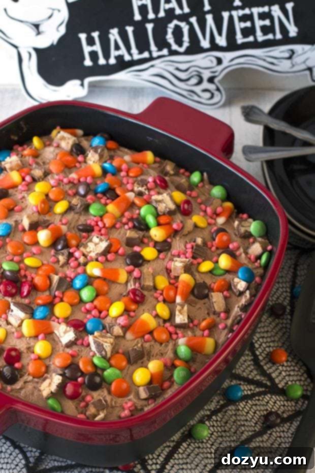 KitchenAid Post-Halloween Candy Masterpiece 2 Leftover Halloween Candy Cake recipe image