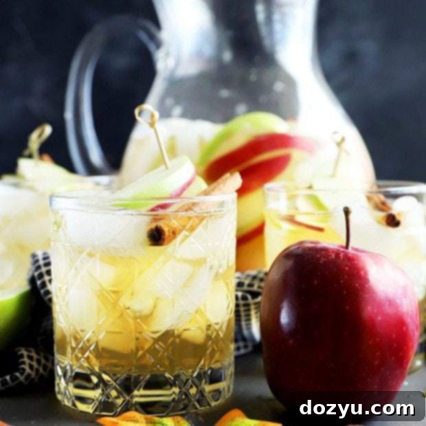 Effortless Apple Pie Sparkler 11 Thumbnail image of Last Minute Apple Pie Sparkling Sangria