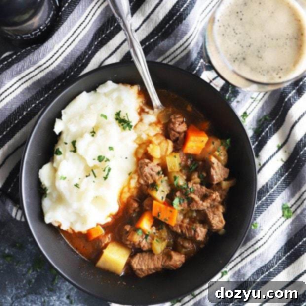 Easy Instant Pot Irish Beef Stew 9 Thumbnail photo of Instant Pot Irish beef stew