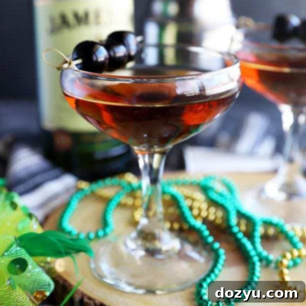 Jameson's Signature Manhattan 8 Thumbnail image of Jameson Manhattan cocktail