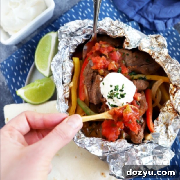 Grilled Fajita Steak Bundles 9 steak fajita packets thumbnail image