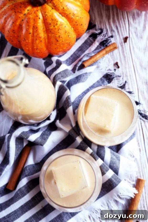 Picture of glasses of Irish cream over ice