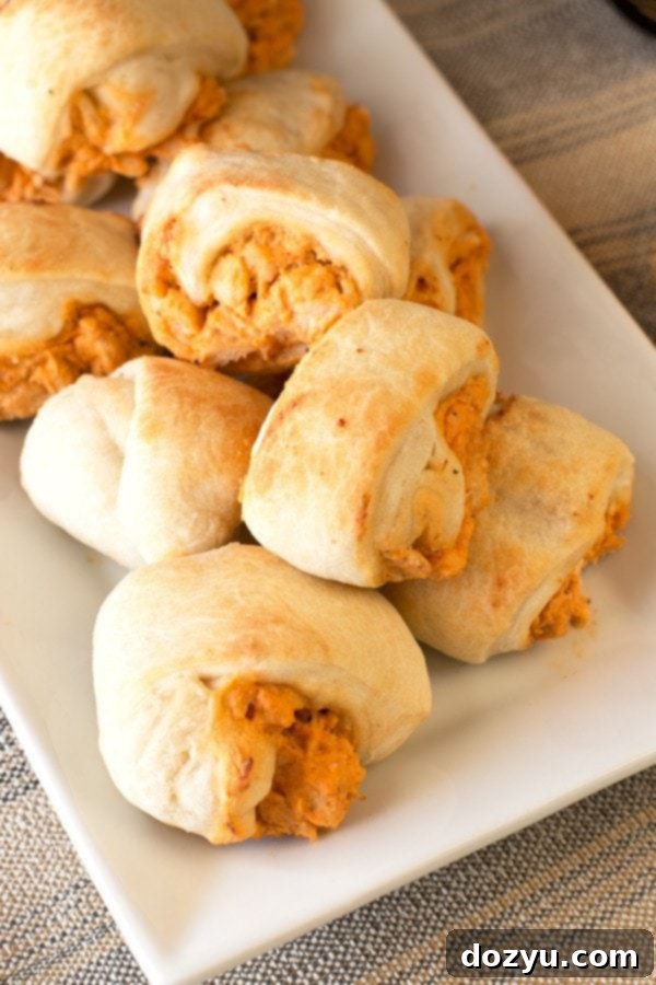 Crispy Buffalo Chicken Rolls 2 Buffalo Chicken Rolls, a perfect game day appetizer