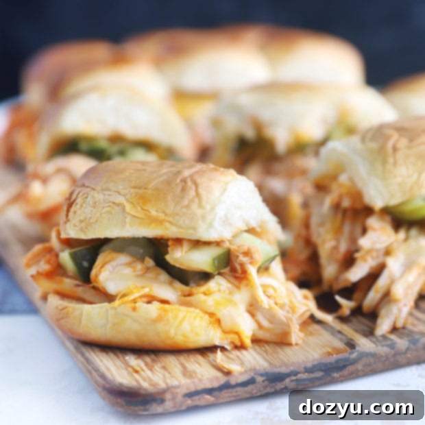 Thumbnail image for hot chicken sliders