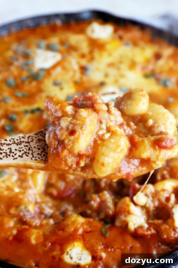Golden Pumpkin Gnocchi Gratin 3 Spoonful of pumpkin gnocchi bake