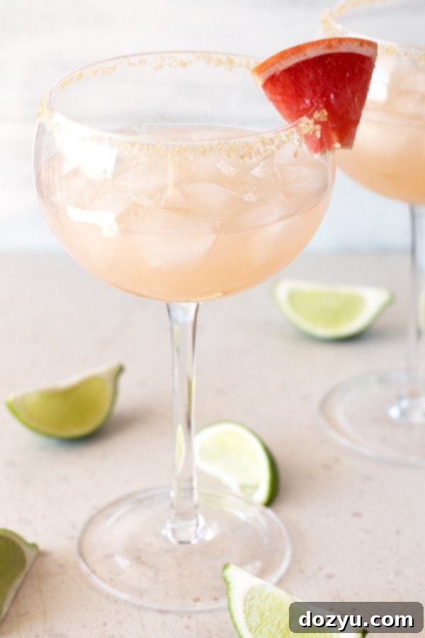 Ruby Red Margarita 2 Grapefruit Margarita | cakenknife.com