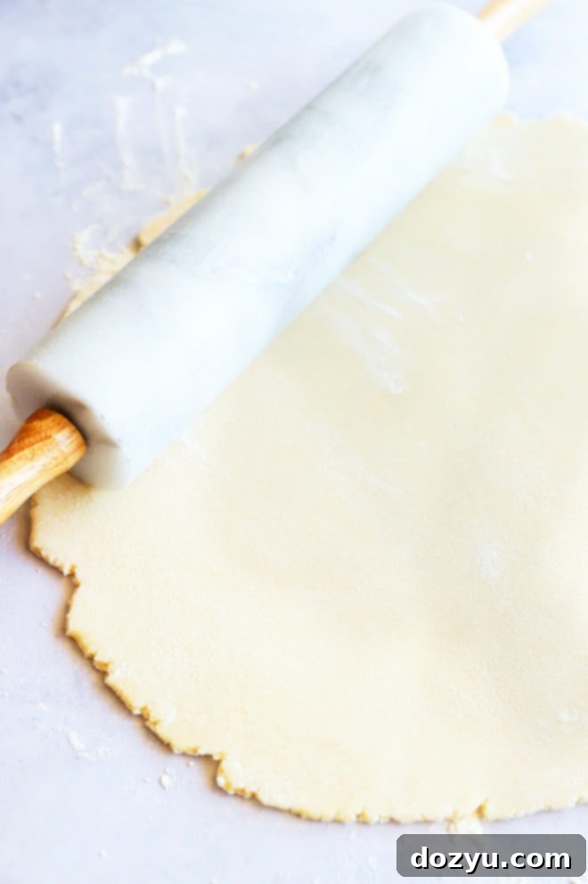Perfecting Your Galette Dough 7 Galette dough folded around filling, ready for baking