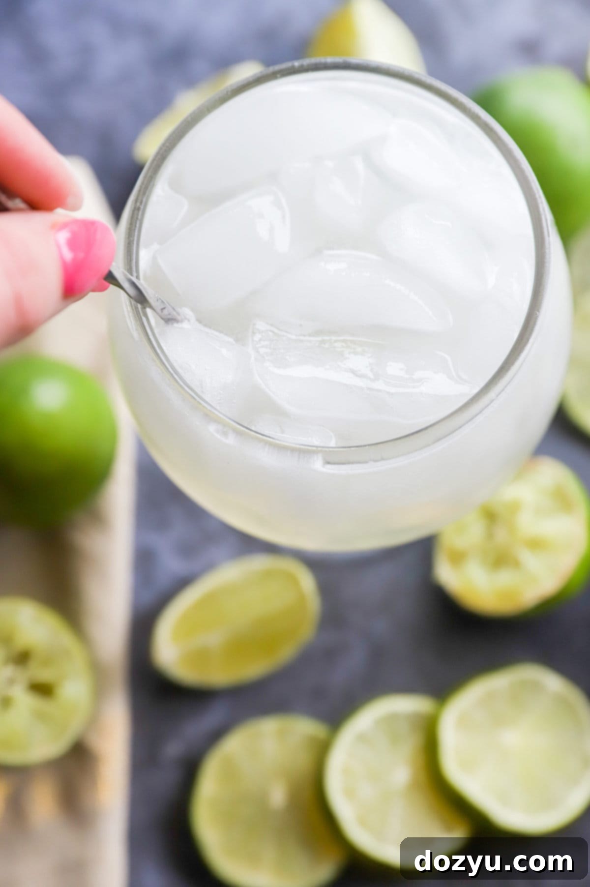 Stirring together a cocktail image