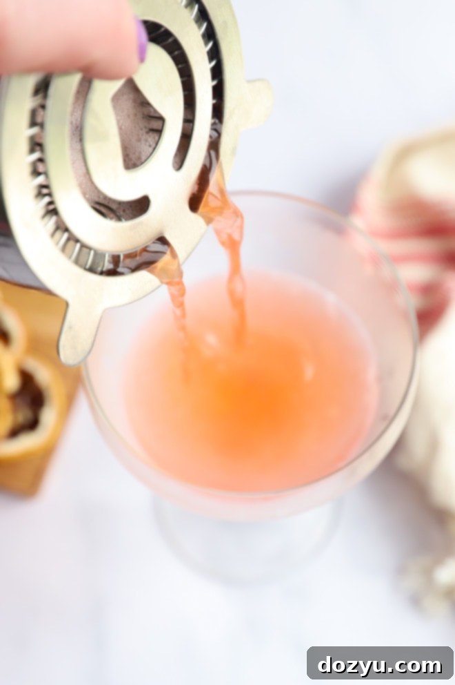 Tangy Aperol Sour 5 Aperol Sour cocktail preparation
