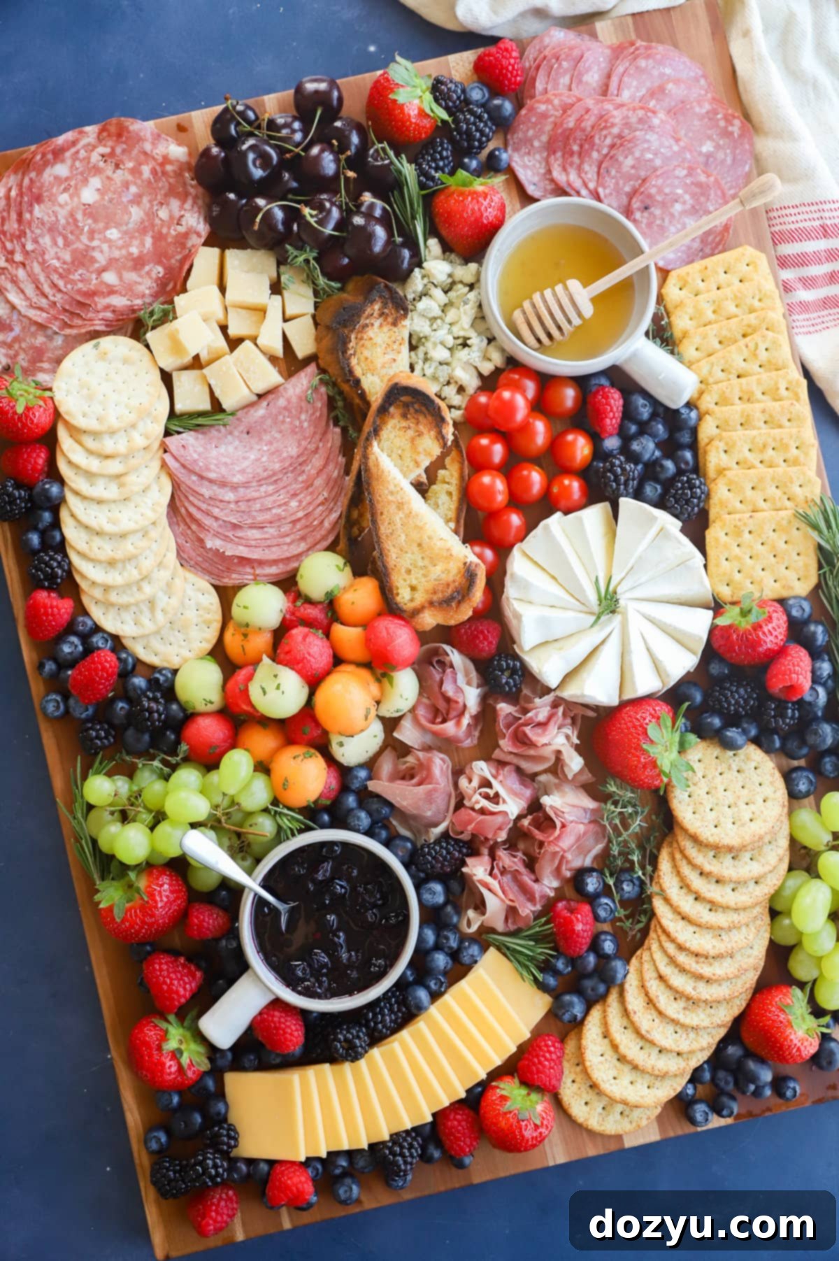 Effortless Summer Grazing Board 11 summer charcuterie board image